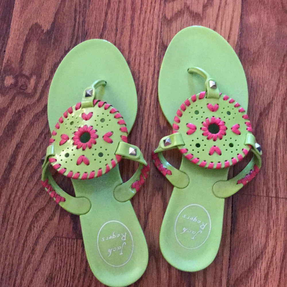 Jack Rogers jelly sandals